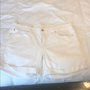 White Jeans Shorts by GAP